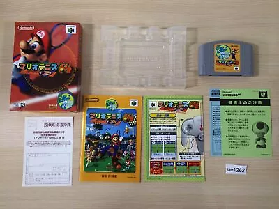 Ue1262 Mario Tennis 64 BOXED N64 Nintendo 64 Japan • £7.64