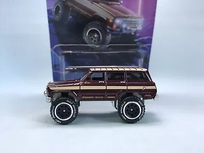 2024 Hot Wheels Themed Tubular Trucks Series - '88 Jeep Wagoneer Loose • $5.99