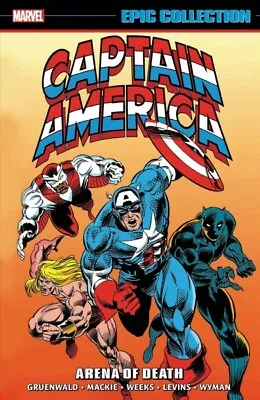 Captain America Epic Collection 19 : Arena Of Death Paperback By MacKie How... • £32.41