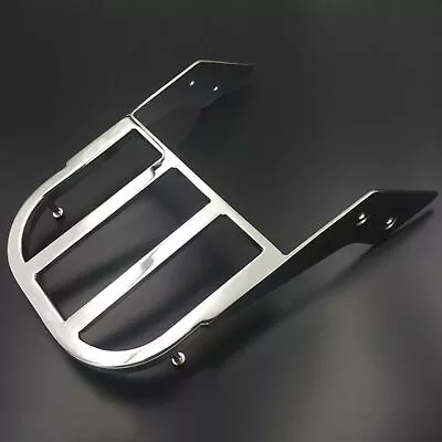 $75.99 • Buy Rear Sissy Bar Backrest Luggage Rack Motorcycle For Yamaha V-Star 1100 2000-2009