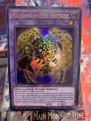 Yugioh X1 Millennium-Eyes Restrict 1st Edition MAMA-EN064 Ultra Rare (NM) • $2.99