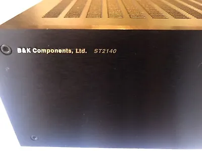 B K Components Ltd St 2140 Channel Stereo Power Amplifier • $350