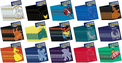 $4.95 • Buy Lot Of (65) Pokemon Protective Card Sleeves ETB Authentic New 41 Kinds You Pick!
