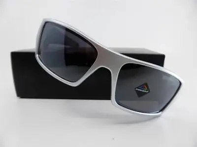 Oakley Sunglasses GASCAN X-Silver - Prizm Black POLARISED Lenses  9014-C1 • £129.54