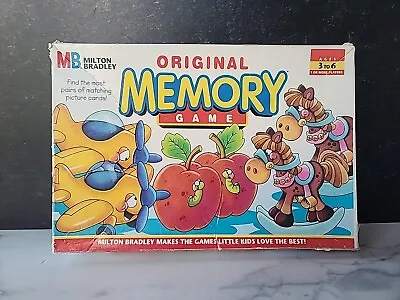 Milton Bradley Orginal Memory Game • $6.97