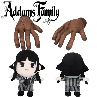 Wednesday Addams Family Thing Plush Doll Wednesday Cartoon Plush Toy Gifts 25cm • $15.29