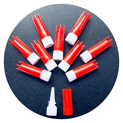 E6000 Glue Replacement Nozzles Precision Tips+ Lids  Arts Crafts Fits 5.3ml Only • £3.99