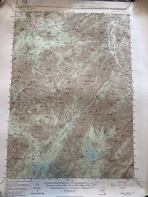 Vintage 12 USGS Topographic Maps 11 Adirondacks & 1 Schenectady.  1:62500 • $120