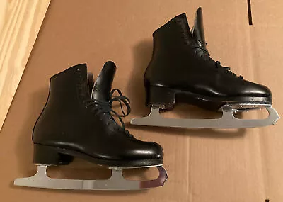 Vintage SP-TERI Ice Skates Figure Skates 9A 61 With MK Blades Men’s Boot • $89