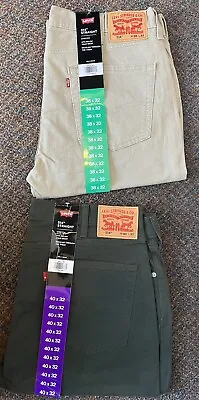 Levi's® Men's 514 Straight Jeans Tan & GREEN  ( VARIOUS SIZES)  NWT • $35.99