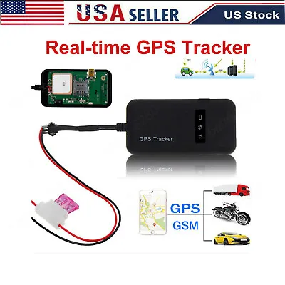 Real-time GPS Tracker Tracking Locator Device GPRS GSM Car/Motorcycle Anti Thelf • $16.89