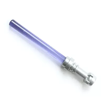 LEGO Star Wars - Mace Windu Minifigure Trans Purple Lightsaber With Silver Hilt • $3.99