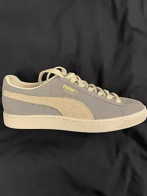 Size UK 7 - PUMA Suede Classic Baby Blue • £35