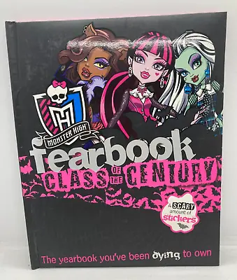 2013 Mattel Monster High Fearbook Class Of The Century Sticker Album • $15.76