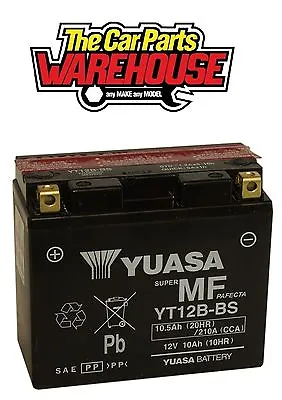 YT12B-BS Genuine Yuasa Motorcycle ATV Quad Buggy Battery XX With Acid Xx • £69.95