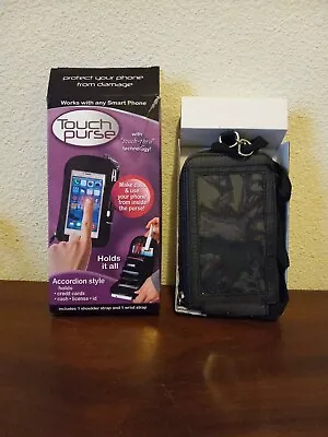 Crossbody Multi Pocket Vintage IPhone Cell Phone Touch Purse Case Wallet NEW • $9.95