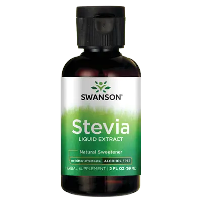 Swanson Liquid Stevia (Alcohol Free) 2 Fl Oz Liquid • $13.38