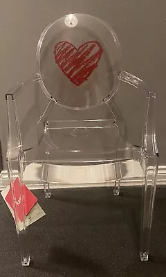 Inc Tags Kartell Lou Lou Ghost Special Edition Heart Chair Small Style Of Louis • £90