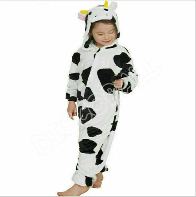 £16.88 • Buy Animal Crazy Boys Girls 1Onesie Onesey Fleece Hooded Jumpsuit Playsuit Novelty