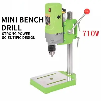 Mini Bench Drill Tool 710W High Power Precision Drilling Machine BG-5156E 220V • $139.93