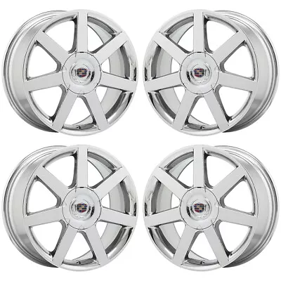 18  Cadillac XLR CTS PVD Chrome Wheels Rims Factory OEM NEW Set 4 4576 • $999