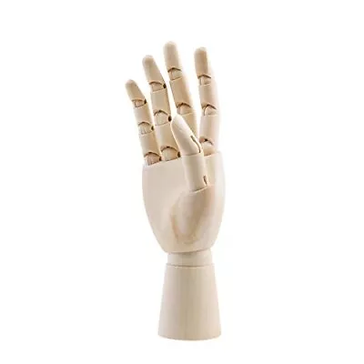 7  Wooden Articulated Figure Manikin Hand Artist Drawing Hand Model For Drawi... • $19.21
