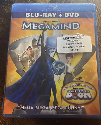 Megamind (Blu-ray/DVD 2011 2-Disc Set) • $11.98