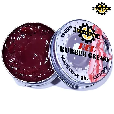 RED RUBBER GREASE For Brake Calipers Clutch Suspension O Rings Seals Gaskets 30g • £4.29