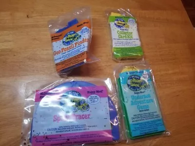 LOT 4 McDonalds Happy Meal 1994 MAGIC SCHOOL BUS Toys NEW SEALED! • $7.99