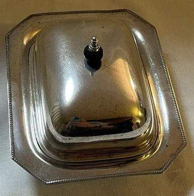 £15 • Buy Vintage Silver Plated Butter Dish