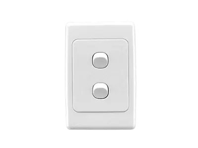 2 Gang Light Switch 2000 Series (pack Of 10) • $30