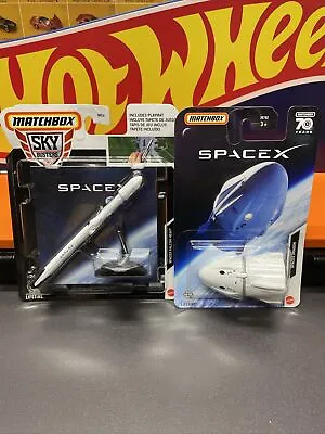 SpaceX Falcon Heavy Matchbox Sky Busters & Dragon Capsule Mainline • $19.99
