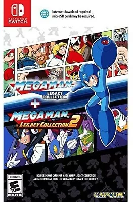 Mega Man: Legacy Collection 1 + 2 (Nintendo Switch 2018) • $31.94