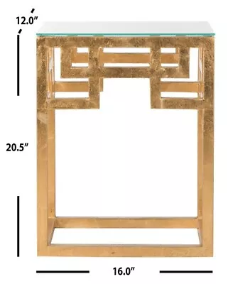 Safavieh BYRAM END TABLE Reduced Price 2172733401 FOX2574A • $112