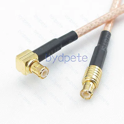 MCX Male To MCX Male Right Angle 90 Degree RG316 Coaxial Cable Koaxial Kable RF • $4