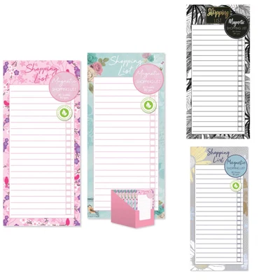 £3.99 • Buy Magnetic Meal Planner & Tear Off Shopping List Note Pad Various  Design 80 Sheet