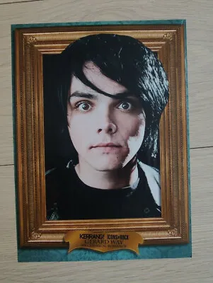 £5.40 • Buy Gerard Way / My Chemical Romance - Classic Kerrang Poster - RARE