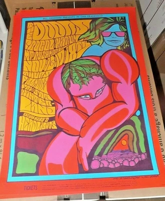 $149 • Buy The Doors Fillmore West 1967 Concert Poster 2nd Print 