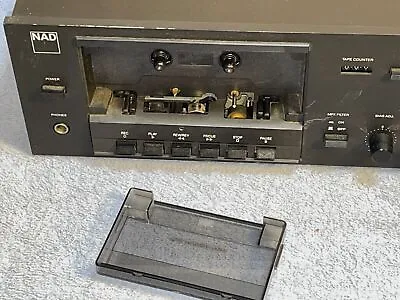 Vintage NAD Stereo Cassette Tape Deck 6050C Dolby B-C NR  Needs Belts--INCLUDED • $89.99