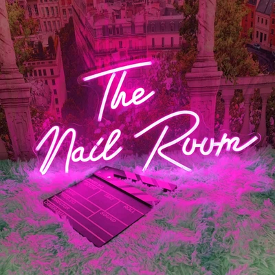 $20 • Buy Custom Neon Sign The Nail Room Neon Sign Personalized LED Night Light For Salon
