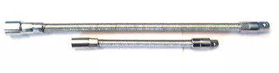 2pc 1/4 & 3/8  Flexible Extension Bar Socket Ratchet Flex Spring Steel • $16.99