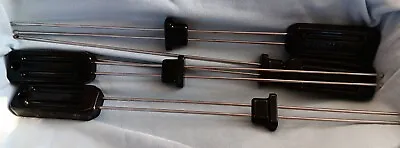 Vintage StayKabob Double Skewer 12  Grill Shish Kabob It Kabobit Set Of 4  • $19.99