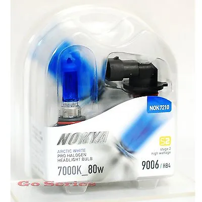 Nokya 9006 HB4 Arctic White Headlight Xenon Halogen Light Bulb 7000K S2 • $14.99