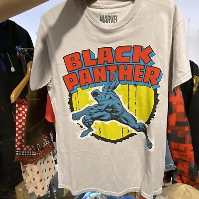 Marvel Comics Men's Black Panther Short Sleeve T-Shirt M • £7