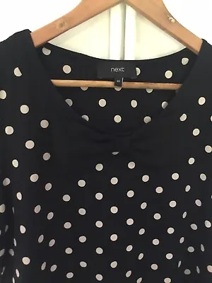 £3.50 • Buy Next Ladies Polka Dot Top / T-shirt - Size 18/20