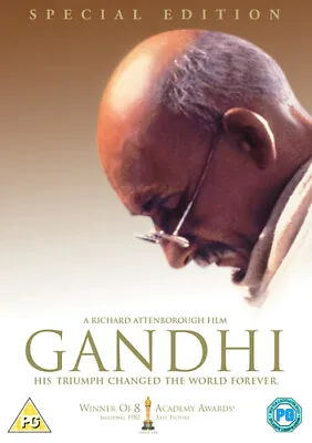 Gandhi DVD (2013) Ben Kingsley Attenborough (DIR) Cert PG Fast And FREE P & P • £2.57