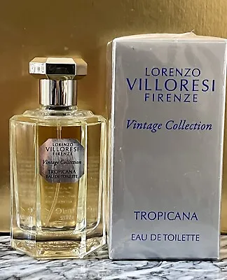 TROPICANA By LORENZO VILLORESI FIRENZE EDT Spray 3.4oz/100mL USA SHIPPER/OPEN • $109.95