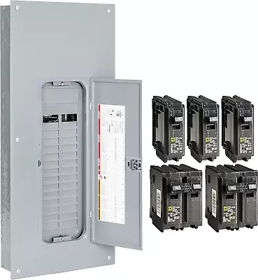 Square D 225 Amp 30 Space 60 Circuit Indoor Load Center Main Breaker Box Panel • $165