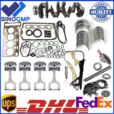 Engine Rebuild Kit - Crankshaft & Rods & Timing Chain Kit For BMW N46B20 2.0L • $929.07