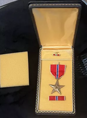 NOS US Army Issued Cased Bronze Star Set WWII Vietnam Era ORIGINAL SEALED • $46